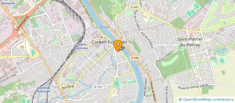 localisation de l'entreprise MAU AGENCEMENT à CORBEIL-ESSONNES