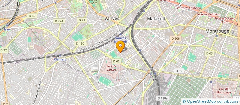 localisation de l'entreprise MAUB  MALAKOFF