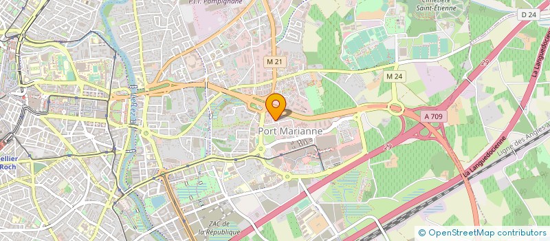 localisation de l'entreprise MAUBEC à MONTPELLIER