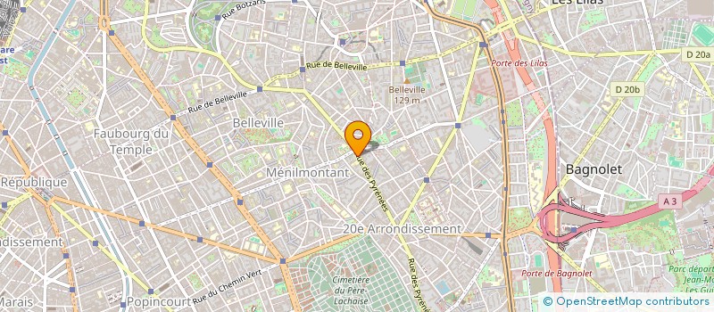 localisation de l'entreprise MAUBERT à PARIS