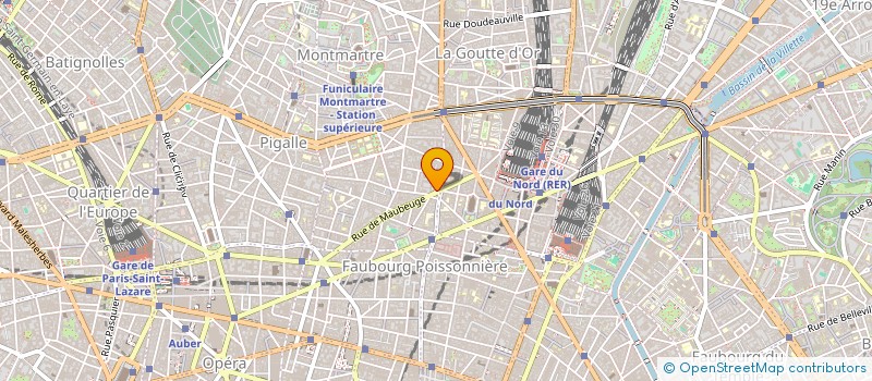localisation de l'entreprise MAUBEUGE PRESS à PARIS