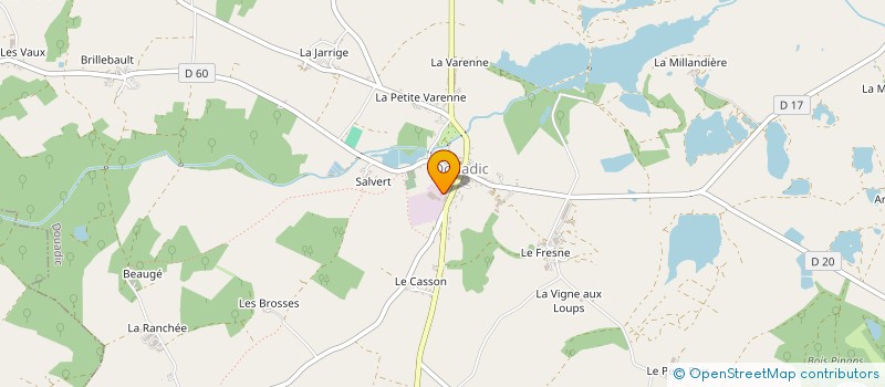 localisation de l'entreprise MAUBOIS à DOUADIC