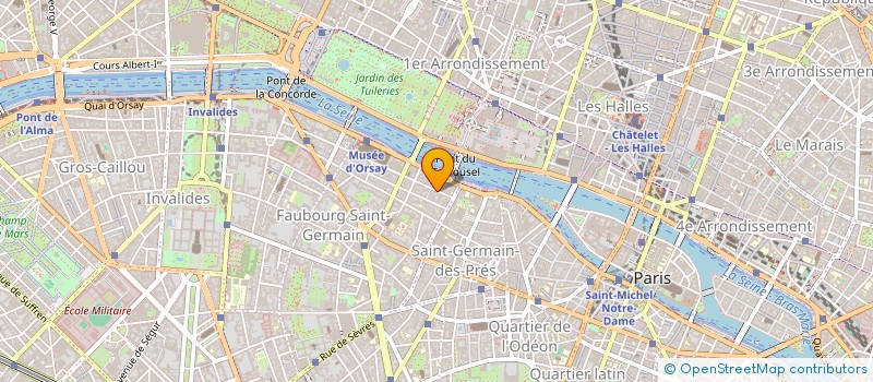 localisation de l'entreprise MAUBOURG RESTAURATION  PARIS