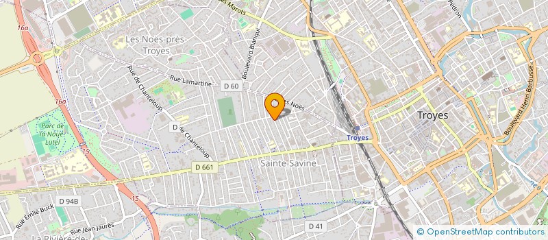 localisation de l'entreprise MAUBOUSSIN AERO COLLECTION  SAINTE-SAVINE