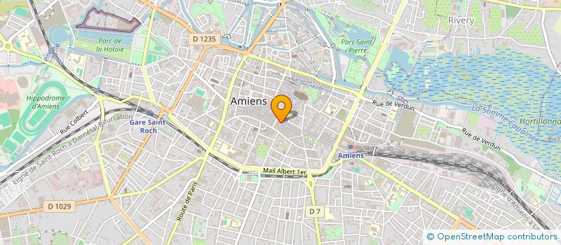 localisation de l'entreprise MAUBOUSSIN AMIENS ET COMPAGNIE à AMIENS