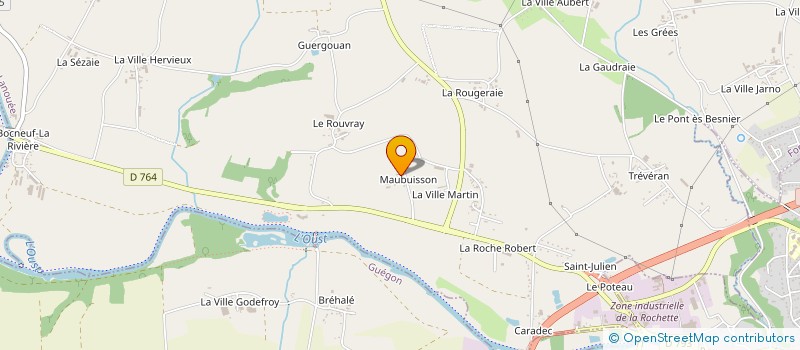 localisation de l'entreprise MAUBUISSON  FORGES DE LANOUEE