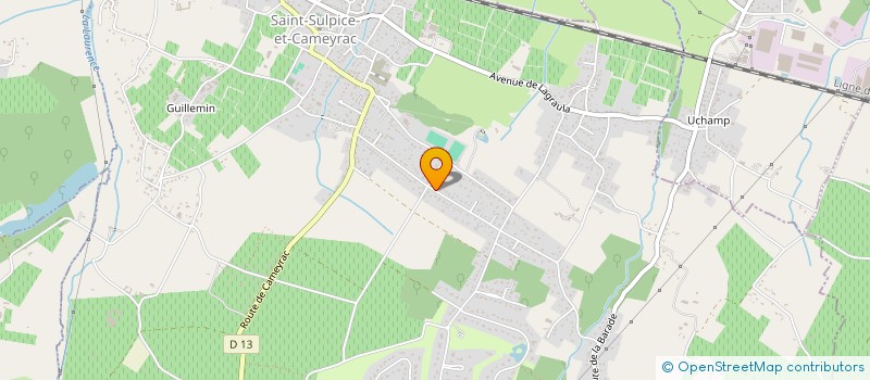 localisation de l'entreprise MAUCAILLOU  SAINT-SULPICE-ET-CAMEYRAC