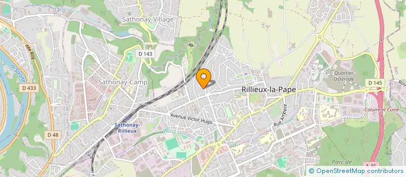 localisation de l'entreprise MAUCHAMP  RILLIEUX-LA-PAPE