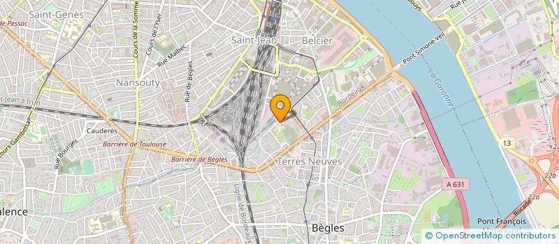 localisation de l'entreprise MAUCHOFFE à BORDEAUX