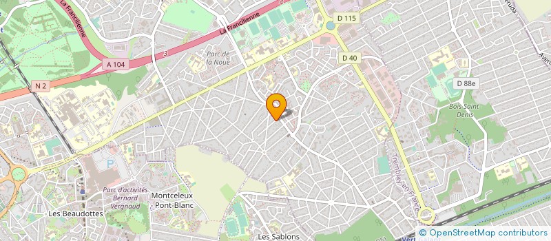 localisation de l'entreprise MAUCONSEIL DECO RENOV à VILLEPINTE