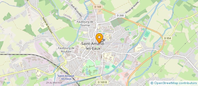 localisation de l'entreprise MAUD  SAINT-AMAND-LES-EAUX