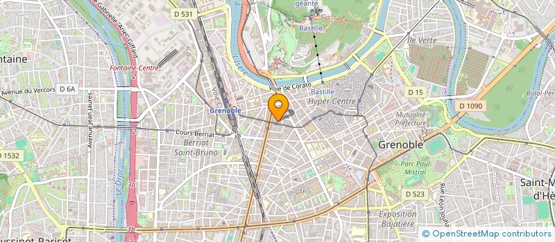 localisation de l'entreprise MAUD BOUTIQUE à GRENOBLE