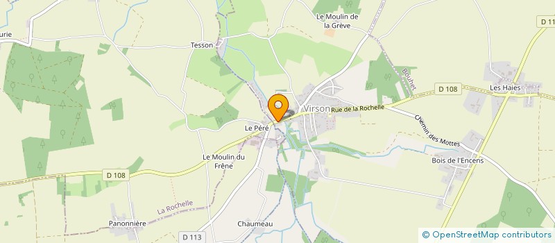 localisation de l'entreprise MAUD COIFFURE  CHAMBON