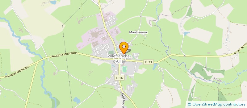 localisation de l'entreprise MAUD DUPUIS-COUTURIER NOTAIRE ASSOCIEE à VILLEFRANCHE-D'ALLIER