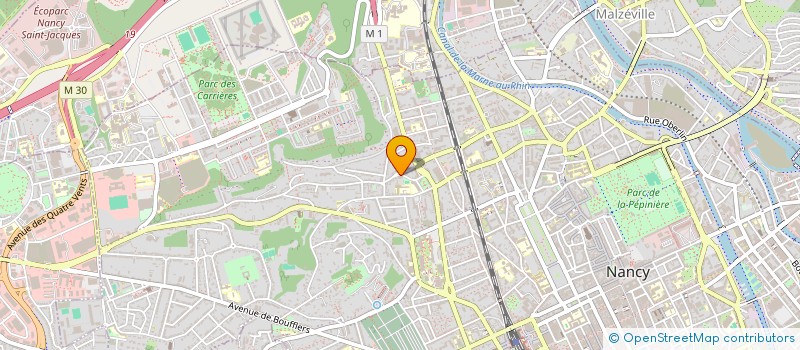 localisation de l'entreprise MAUD ET BENJAMIN BRAVO  NANCY