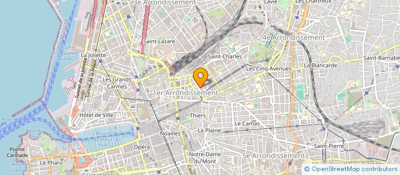 localisation de l'entreprise MAUD ET CLOE STYLE  MARSEILLE