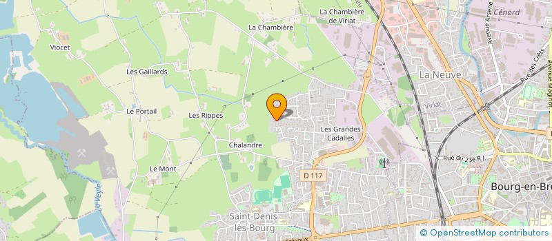 localisation de l'entreprise MAUD ET PIERRE GALLEGO SANCHEZ PATRIMOINE SCI à SAINT-DENIS-LES-BOURG