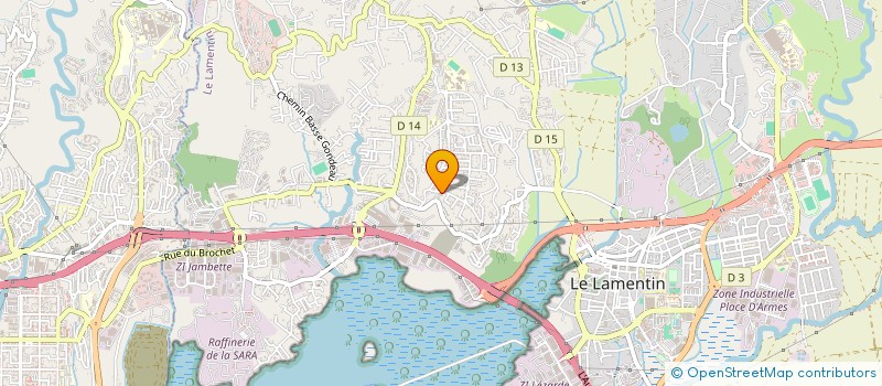 localisation de l'entreprise MAUD IN VOYAGES à LE LAMENTIN