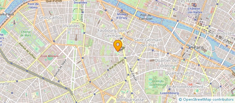 localisation de l'entreprise MAUDAL à PARIS