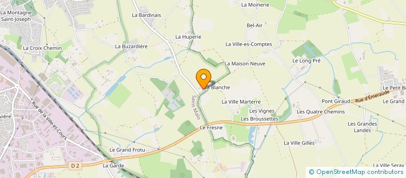 localisation de l'entreprise MAUDEMI  SAINT-MALO