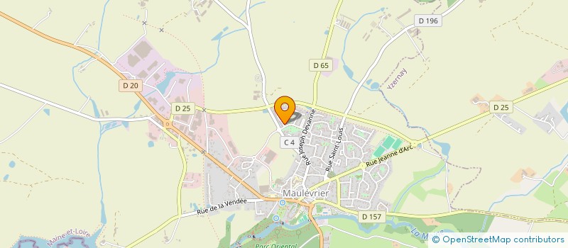 localisation de l'entreprise MAUDETI  MAULEVRIER