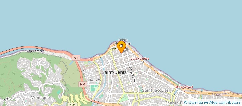 localisation de l'entreprise MAUDIMS à SAINT-DENIS