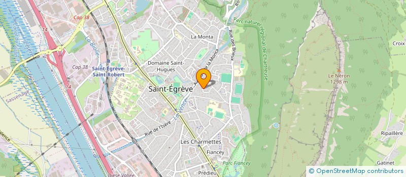 localisation de l'entreprise MAUDREY  SAINT-EGREVE