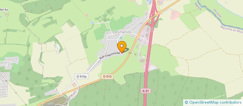 localisation de l'entreprise MAUDULON  LESMENILS