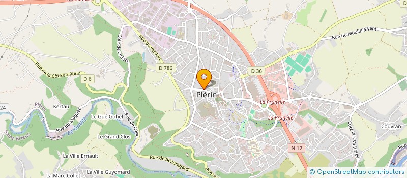 localisation de l'entreprise MAUDWAN  PLERIN