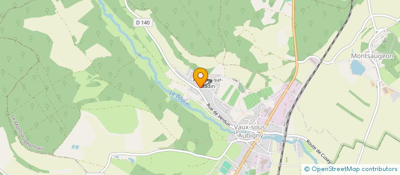 localisation de l'entreprise MAUFRAN à LE MONTSAUGEONNAIS