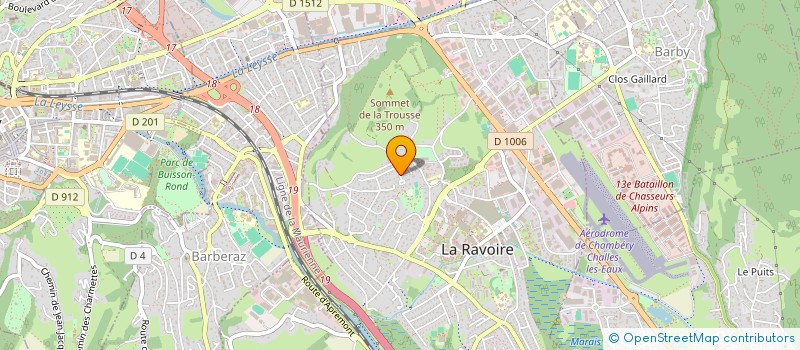 localisation de l'entreprise MAUFRE  LA RAVOIRE