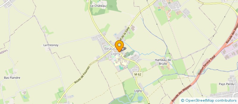 localisation de l'entreprise MAUG, CONCEPT STORE  BEAUCAMPS-LIGNY