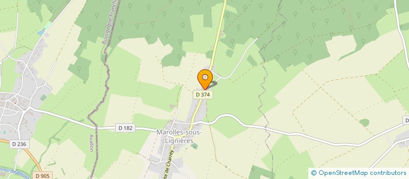 localisation de l'entreprise MAUGARD IMMOBILIER  MAROLLES-SOUS-LIGNIERES