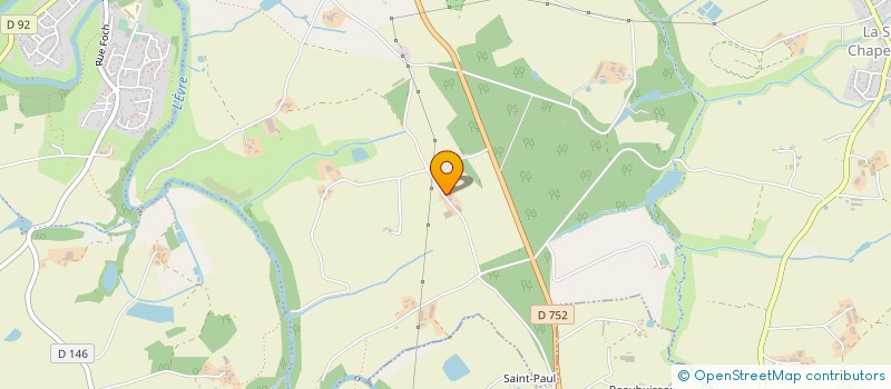 localisation de l'entreprise MAUGEAIS PITON à MONTREVAULT-SUR-EVRE