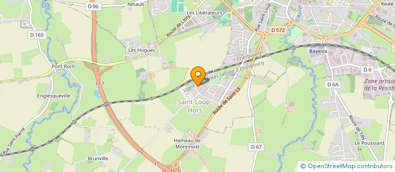 localisation de l'entreprise MAUGER  SAINT-LOUP-HORS