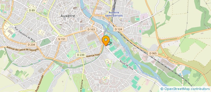localisation de l'entreprise MAUGER MECANIQUE GENERALE à AUXERRE