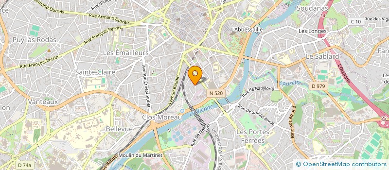 localisation de l'entreprise MAUGER REDY INDIVISION à LIMOGES