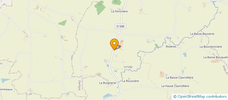 localisation de l'entreprise MAUGERE JEAN-FRANCOIS à QUELAINES-SAINT-GAULT