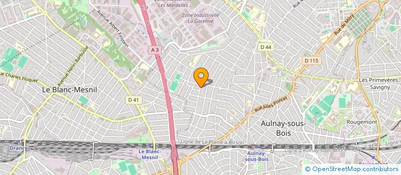 localisation de l'entreprise MAUGERI TECHNIQUE &  ASSISTANCE  AULNAY-SOUS-BOIS