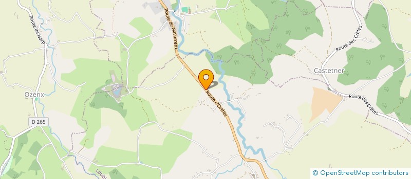 localisation de l'entreprise MAUGOUBER HOTEL RESTAURANT  MASLACQ