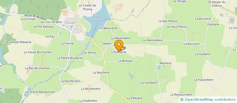 localisation de l'entreprise MAUGUIN CITAGRI  SAINT-BERTHEVIN