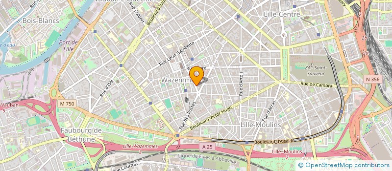 localisation de l'entreprise MAUHIN RENT à LILLE