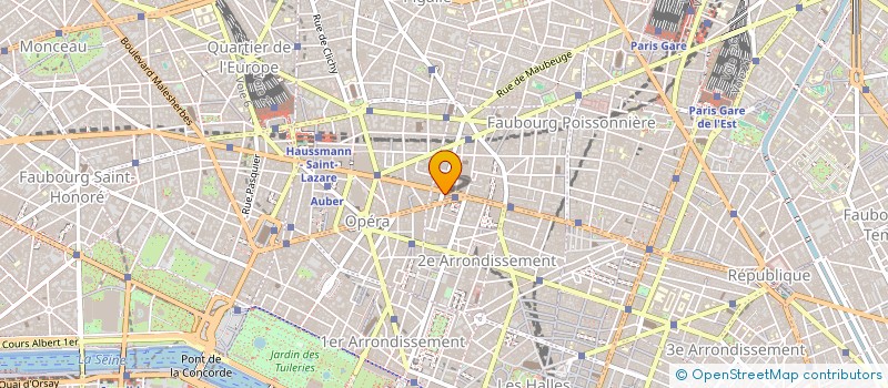 localisation de l'entreprise MAUI 2774 BAIL à PARIS