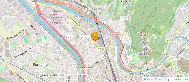 localisation de l'entreprise MAUI  GRENOBLE
