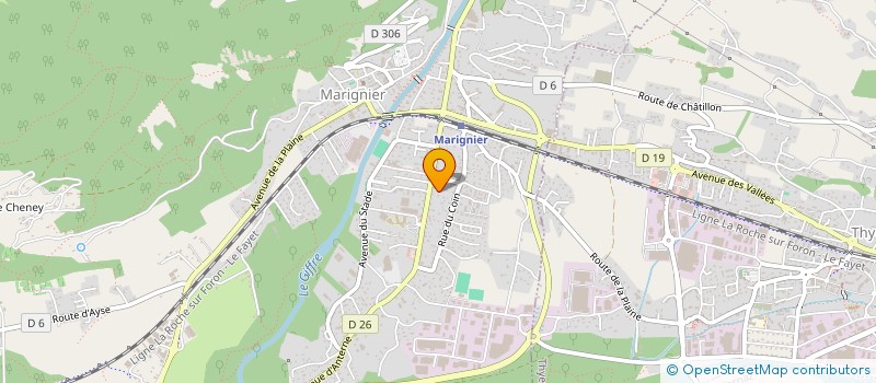 localisation de l'entreprise MAUI  MARIGNIER