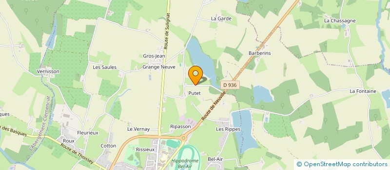 localisation de l'entreprise MAUI à CHATILLON-SUR-CHALARONNE