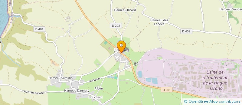 localisation de l'entreprise MAUI35  LA HAGUE