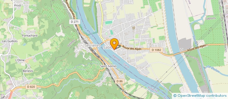 localisation de l'entreprise MAUJA  SABLONS