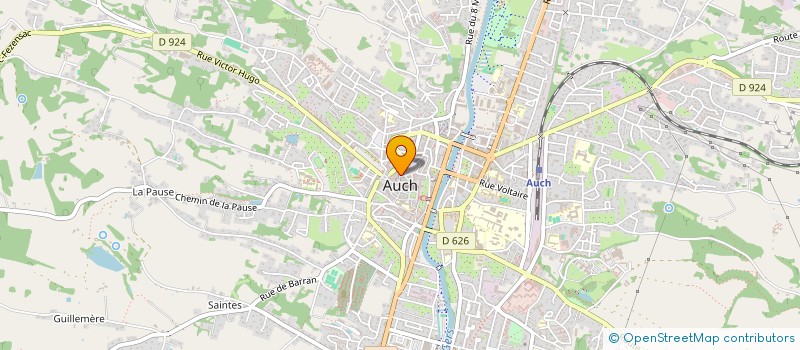 localisation de l'entreprise MAUKA  AUCH