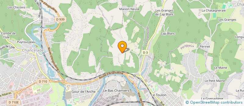 localisation de l'entreprise MAUL à PERIGUEUX
